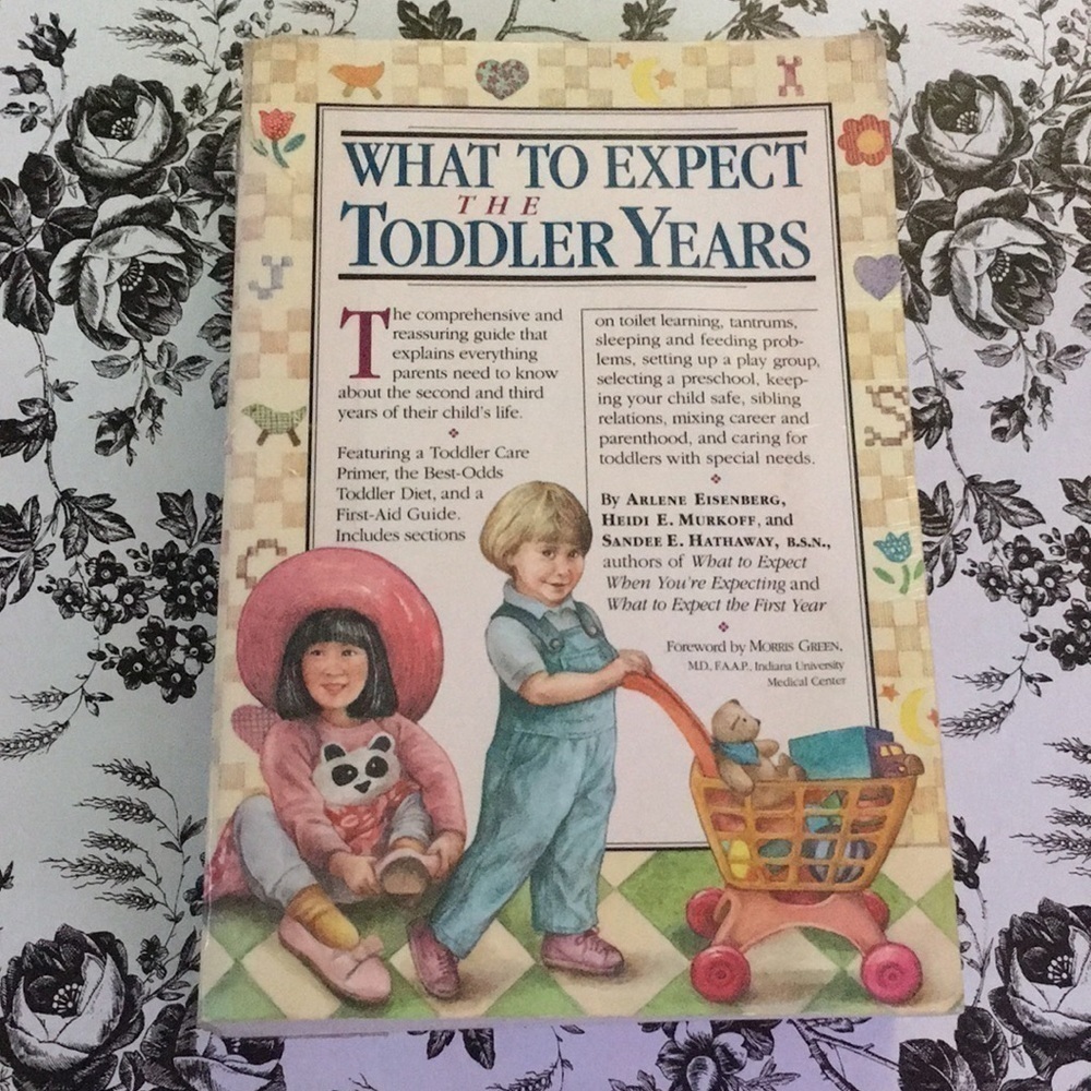 What To Expect The Toddler Years Paperback Book Heidi Murkoff Parenting Guide